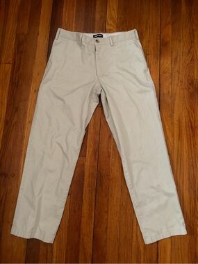 Lands' End Men's Khaki Chino Pants - Light Beige